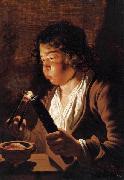 Jan lievens Fire and Childhood oil painting artist